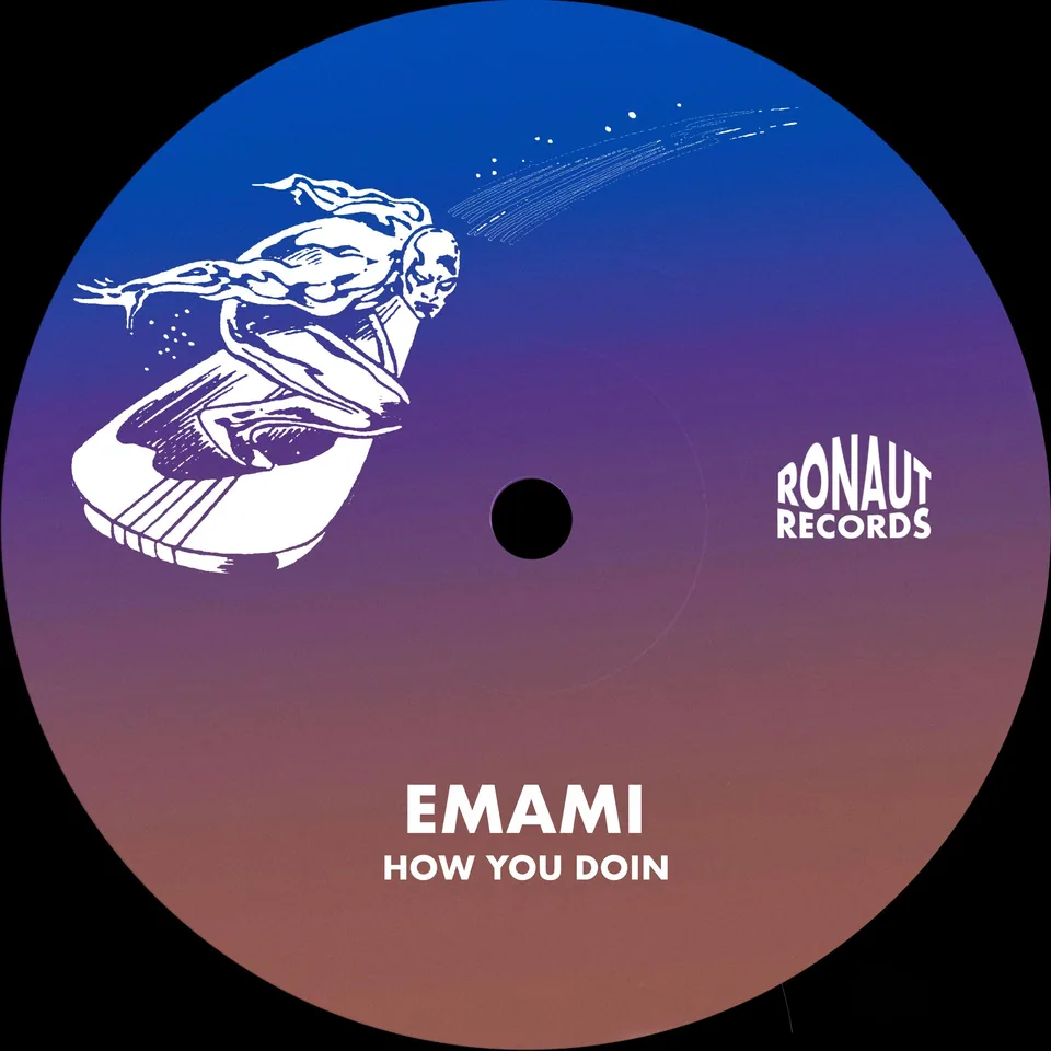 EMAMI, How You Doin: label artwork